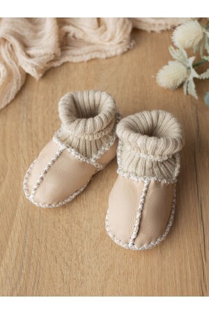 Organik Deri Bebek Ayakkabısı Yeni Sezon - Sarebaby
