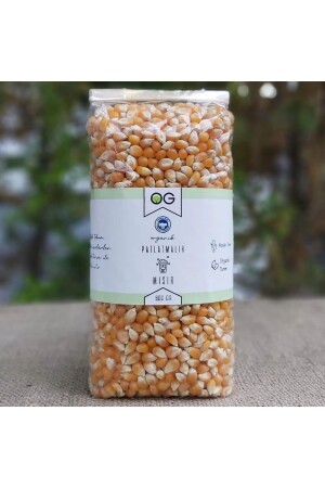 Organik Patlatmalık Mısır 600 gr 8682792203061 - OG natural