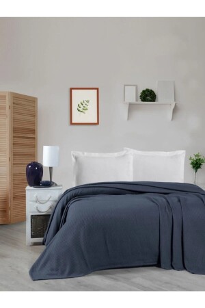 مكنة خياطة من القطن 100% حيط غليظ ناعم الحجم 240*260 - Mulberry