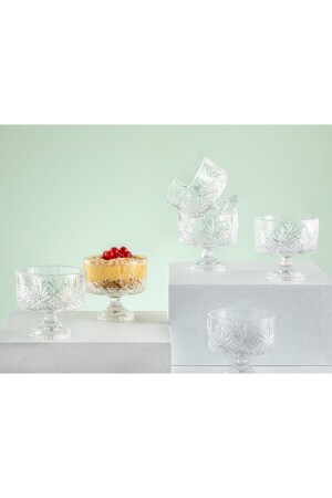 Oria Cam 6'lı Cup 100 Ml Şeffaf 10032978 - English Home