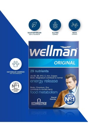 Original 30 tablets - Wellman