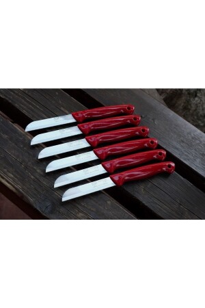 Original Fruit and Vegetable Knife Silvery 6 Pieces Serrated TYC00221054378D1632404182142 - Solingen