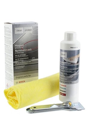 Original Hob Glass & Ceramic Hob Cleaning Set EKSTCRTKSM1017640 - Bosch