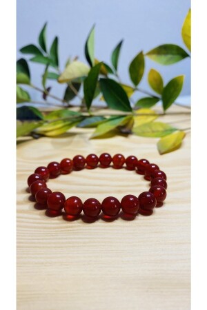 Original Red Agate Stone Bracelet - Sarraf Doğaltaş