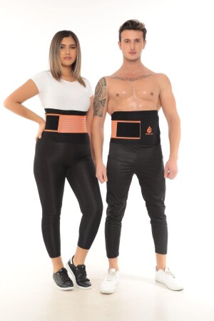 Original Thermal Sauna Belt Slimming Fat Waist Belly Melting Slimming Sweating Corset Neoprenefsa SR303231 - crıtıcman
