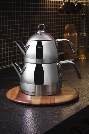 Orion Steel Teapot Set M30012700-51798 - Hisar
