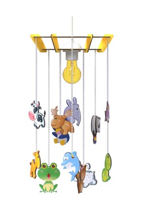 Oriza Children's Room Chandelier (yellow) orizasa - KUK Design