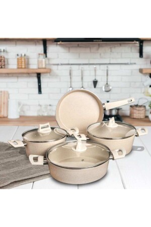 Orkide Granit-Set 7-teilig MHTP19617 - Mehtap
