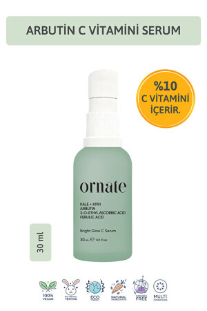 Ornate Illuminating Tone Evening Anti-Spot Vitamin C Arbutin Serum Ascorbic Acid 10 0 5 Fer - Ornate