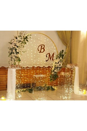Ornate Plexi Letter Promise-engagement-henna H: 30 Cm Double Letter Gold and Silver Color Options Initial Letter Luxury Plexi - Bbreklam