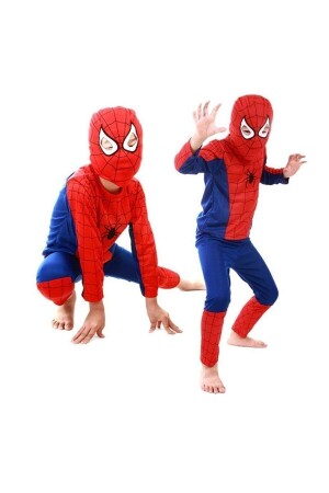 Örümcek Adam Spiderman Çocuk Kostüm (BEDEN TABLOSU) - Retoys