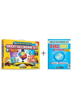 Osman Abalı Neuro Via Attention Strengthening Set 8 Years Old Test DGS7YASTEST1 - Adeda Yayınları
