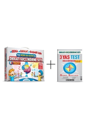 Osman Abalı Neuro Via Attention Strengthening Set Age 3 + Visual Attention Test DIKKATTESTIYS9 - Adeda Yayınları