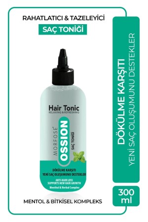 Ossion Ferahlatıcı Bitkisel Saç Toniği 300 ml - Dökülme Karşıtı - Morfose