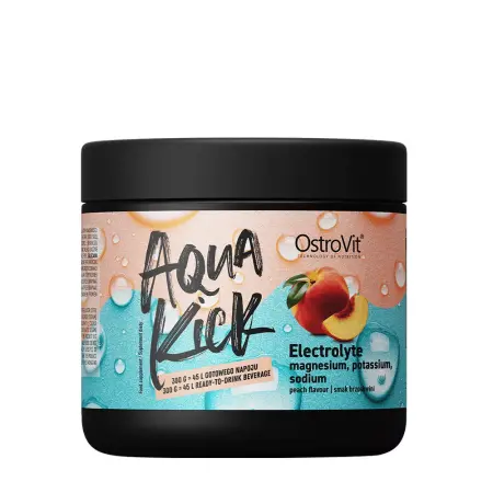OstroVit Aqua Kick Electrolyte (300 g, Peach) - OstroVit