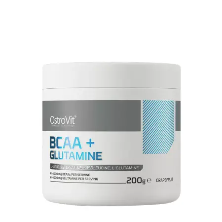 OstroVit BCAA + Glutamine (200 g, Grapefruit) - OstroVit