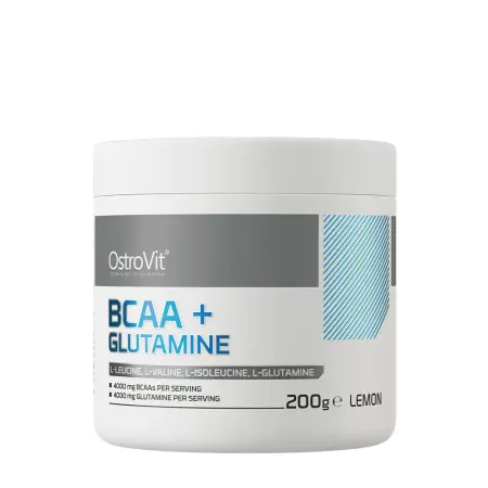 OstroVit BCAA + Glutamine (200 g, Lemon) - OstroVit