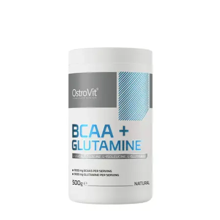 OstroVit BCAA + Glutamine (500 g, Natural) - OstroVit