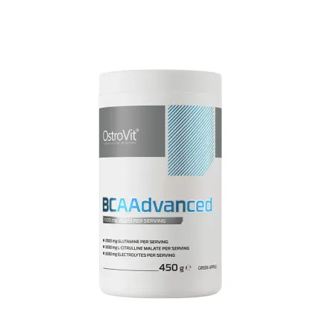 OstroVit BCAADVANCED (450 g, Green Apple) - OstroVit