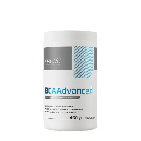 OstroVit BCAADVANCED (450 g, Strawberry) - OstroVit
