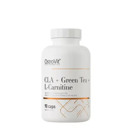 OstroVit CLA + Green Tea + L-Carnitine (90 Capsules) - OstroVit