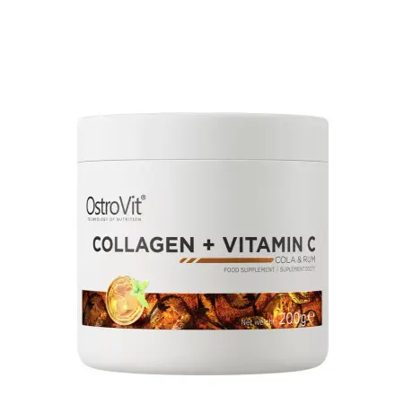 OstroVit Collagen + Vitamin C (200 g, Cola & Rum) - OstroVit