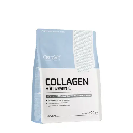 OstroVit Collagen + Vitamin C (400 g, Natural) - OstroVit