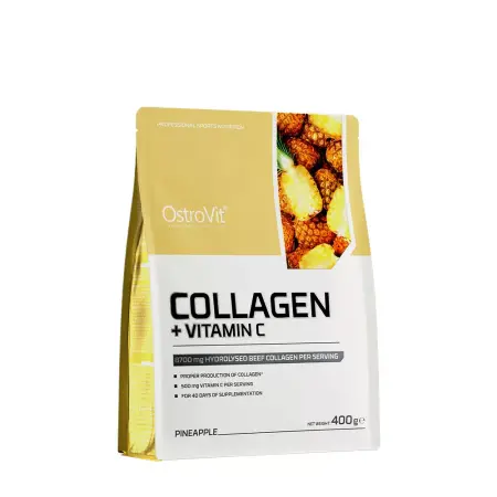OstroVit Collagen + Vitamin C (400 g, Pineapple) - OstroVit