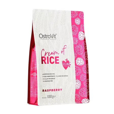 OstroVit Cream of Rice (1000 g, Raspberry) - OstroVit