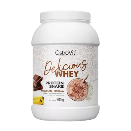 OstroVit Delicious WHEY (700 g, Chocolate Banana) - OstroVit