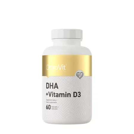 OstroVit DHA + VITAMIN D3 (60 Capsules) - OstroVit