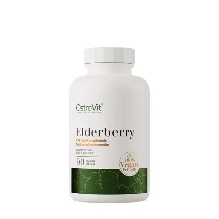 OstroVit Elderberry VEGE (90 Capsules) - OstroVit