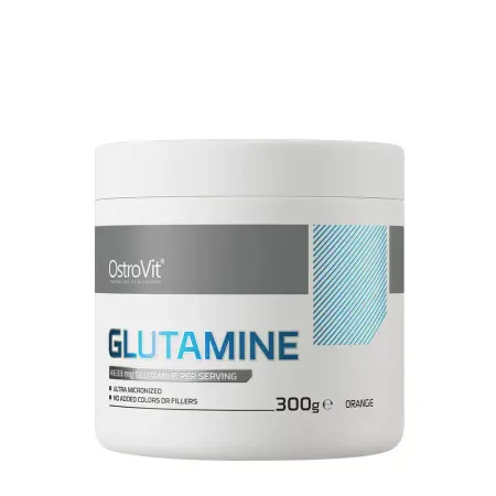 OstroVit Glutamine Powder (300 g, Orange) - OstroVit