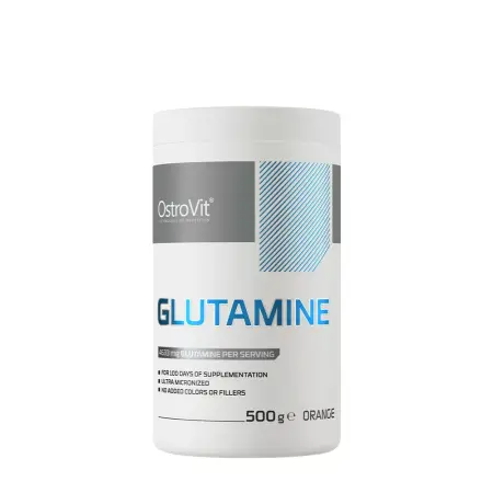 OstroVit Glutamine Powder (500 g, Orange) - OstroVit