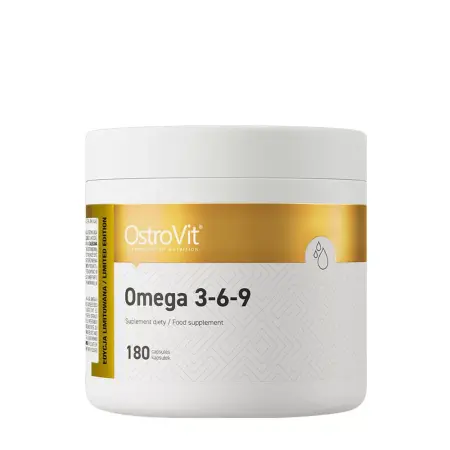 OstroVit Omega 3-6-9 (180 Capsules) - OstroVit
