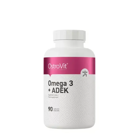OstroVit Omega 3 + ADEK (90 Capsules) - OstroVit