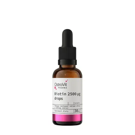 OstroVit Pharma Biotin 2500 mcg drops (30 ml) - OstroVit