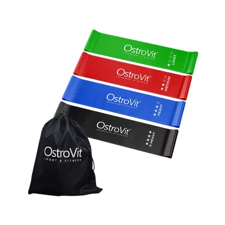 OstroVit Training Bands 4 pcs + bag (1 pc) - OstroVit