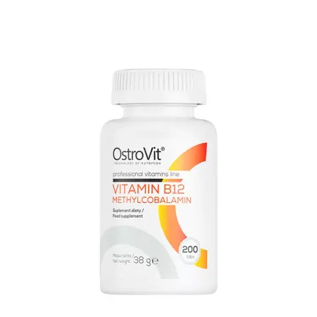 OstroVit Vitamin B12 Methylcobalamin (200 Tablets) - OstroVit