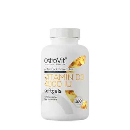 OstroVit Vitamin D3 4000 IU (120 Capsules) - OstroVit