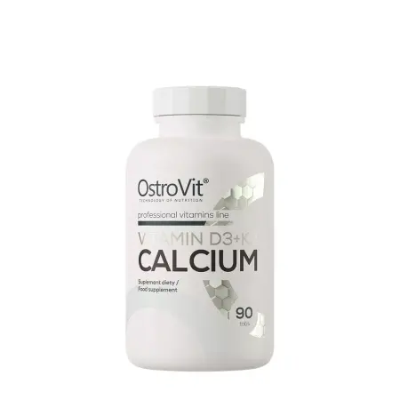 OstroVit Vitamin D3 + K2 + Calcium (90 Tablets) - OstroVit