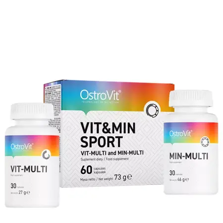 OstroVit VIT&MIN SPORT 60 caps 2pack (2 x 30 Capsules) - OstroVit