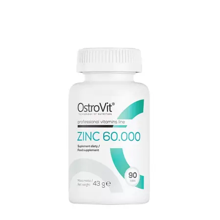 OstroVit Zinc 60.000 (90 Tablets) - OstroVit