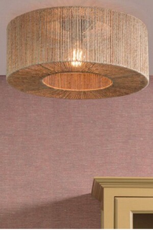 Otantih Bohemian Living Room Kitchen Bedroom Chandelier Natural String FHGJ-1 - White West inn House