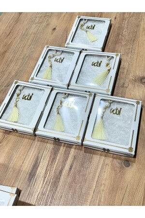 Our 6 Piece Gift Dowry Box Yasin Jurass and Prayer Beads Set - Ayhanhome