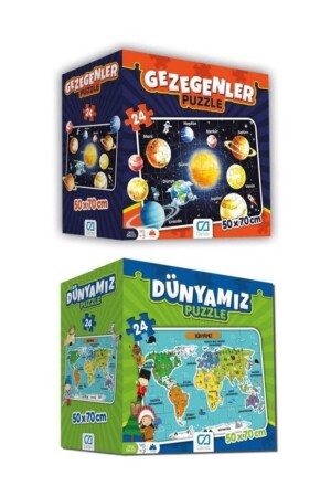 Our Earth and Planets Earth Puzzle Set CA. 3429012 - CA Games