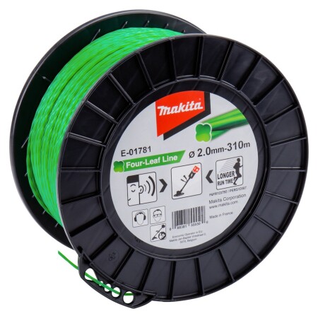 Oval spiral line MAKITA 2.0mmx310m - Makita Accessories