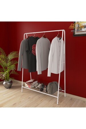 Oval Wire White Boutique Hanger Garment Hanger Clothes Hanger MC0081 - Metallica Concept