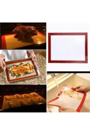 Oven Silicone Fireproof-non-stick-baking Dough Rolling Mat 40*30 Cm - Big Bavul