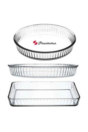 Oven Tray 3-Piece Pyrex Fma03121 Fma192423 Fma192621 - Paşabahçe